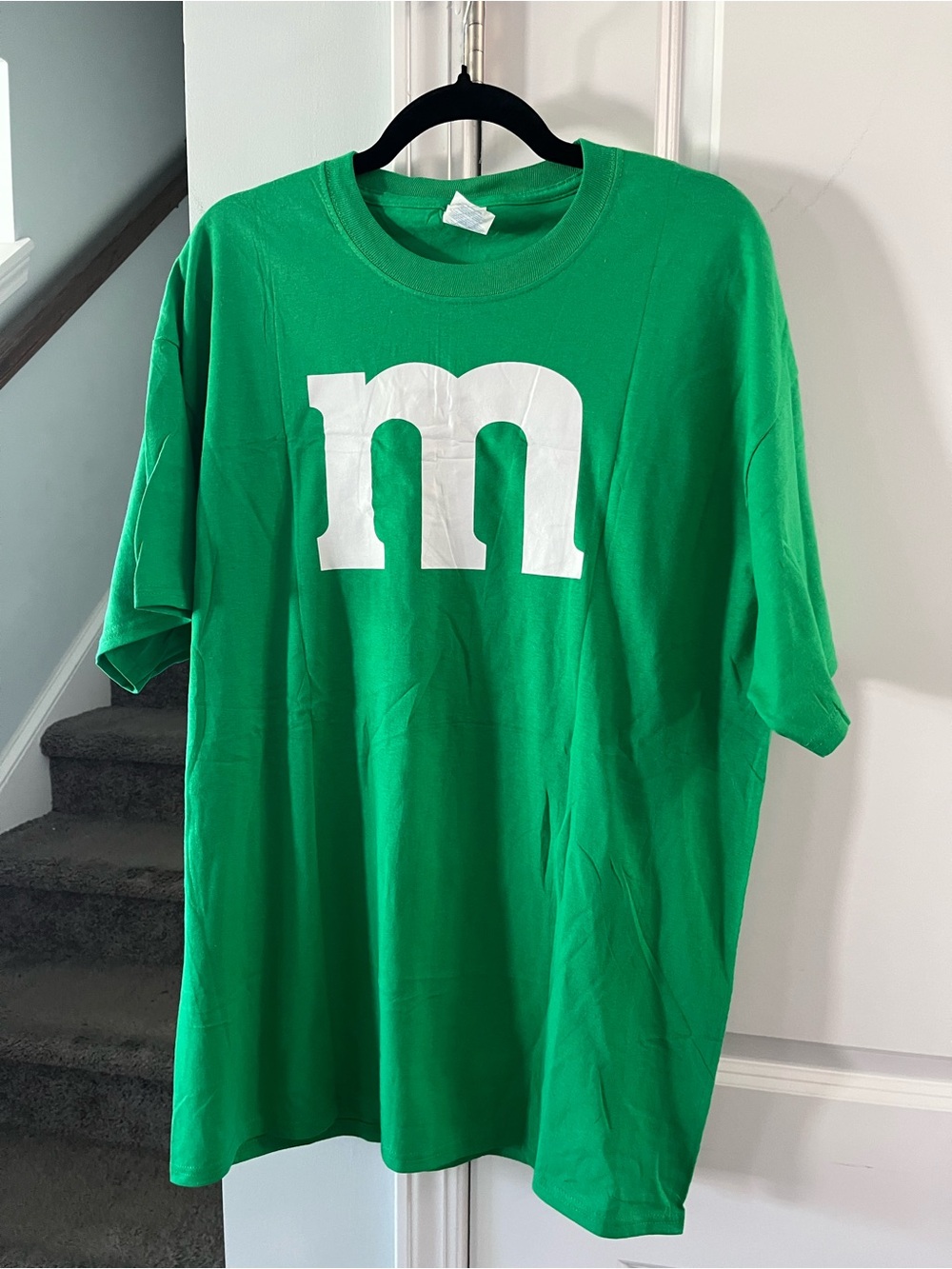 M&M's Green Character T-Shirt - Costume - Port & Company - Size XL - NWOT